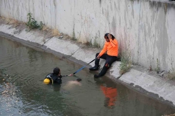 Sulama kanalına düşen çocuğu kurtardı, kendi kurtulamadı