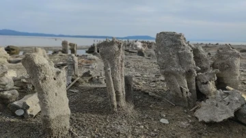 Suların çekilmesi, Van Gölü’nün ‘peribacalarına’ zarar vermeyecek
