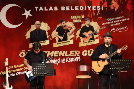 Talas’ta Öğretmenler Günü’ne özel konser ve söyleşi
