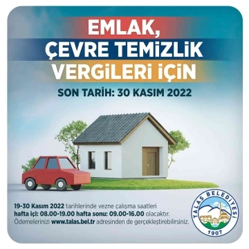 Talas’ta vergi ödeme kolaylığı
