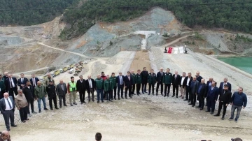 Tarım Orman Bakan Yardımcıları Tosya-Akbük Gölet’inde incelemelerde bulundu
