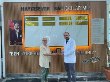 Taşınabilir Ultrason-Doppler cihazı bağışı
