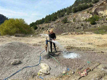 Taşkuyucak’ın yeni sondajında su verimi 10 litre
