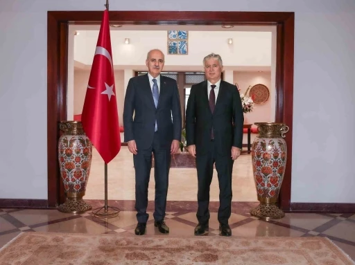 TBMM Başkanı Kurtulmuş, Türkiye’nin Brasilia Büyükelçisi Akça ile görüştü
