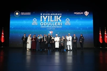 TDV Uluslararası İyilik Ödülleri sahiplerini buluyor
