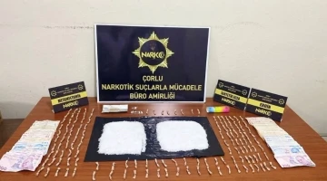 Tekirdağ’da 1 kilo metamfetamin ele geçirildi: 2 kişi tutuklandı
