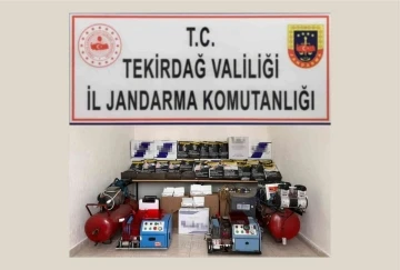 Tekirdağ’da 100 bin adet kaçak makaron ele geçirildi
