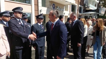 Tekirdağ’da bayramlaşma töreni
