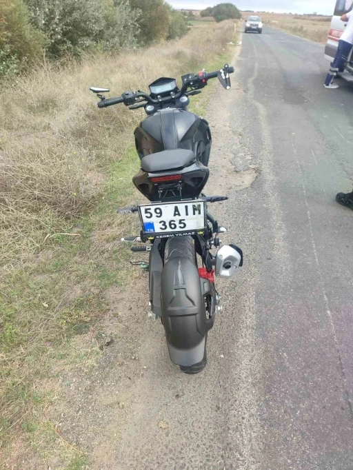 Tekirdağ’da hakimiyeti kaybeden sürücü ağır yaralandı
