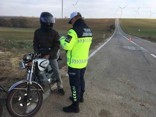 Tekirdağ’da kurallara uymayan motosikletlilere ceza yağdı
