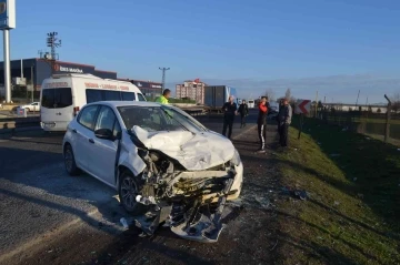 Tekirdağ’da trafik kazası