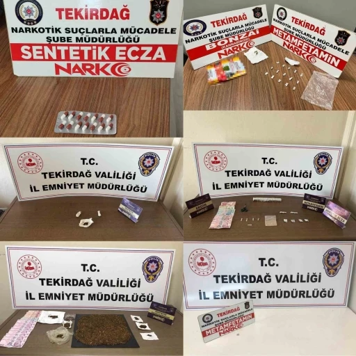 Tekirdağ’da uyuşturucu operasyonu: 3 gözaltı
