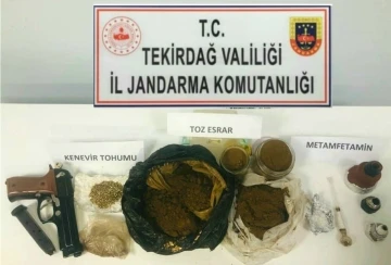 Tekirdağ’da uyuşturucu operasyonu
