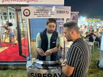 Tekirdağ Emniyeti, 9 bin kişiye SİBERAY’ı anlattı
