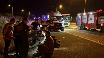 TEM’in Bolu geçişinde 2 yolcu otobüsü çarpıştı: 15 yaralı