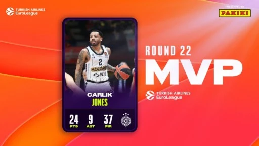 THY Euroleague'de 20. haftanın MVP'si Carlik Jones oldu