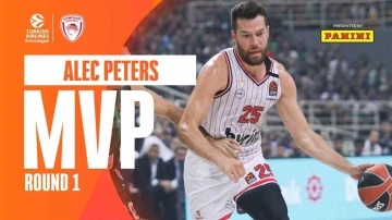 THY Euroleague’de ilk haftanın MVP’si Alec Peters oldu
