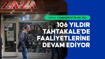 Ticaretin kalbi Tahtakale'de "Cumhuriyet ile büyüyen" çınar: Zaza Grup