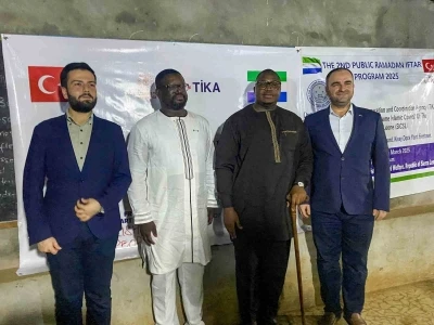 TİKA, Sierra Leone’de Ramazan Sofrası kurdu
