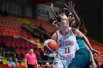 TKBL: Galatasaray Çağdaş Faktoring: 80- Melikgazi Kayseri Basketbol: 61