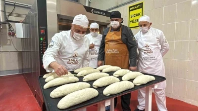 Tokat halk ekmek fabrikası üretime başladı
