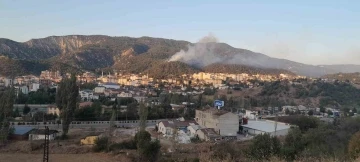 Tokat’ta orman yangınına ekipler müdahale ediyor
