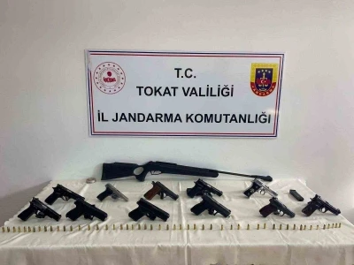 Tokat’ta silah kaçakçılığı operasyonu: 2 şüpheli gözaltında
