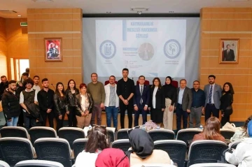 Torul Kaymakamı Kılıçaslan,  üniversitesi öğrencilerine Kaymakamlık kariyerini anlattı
