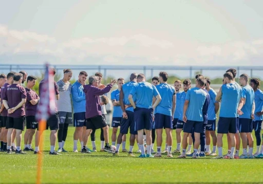 Trabzonspor, Atakaş Hatayspor maçı hazırlıklarını sürdürdü
