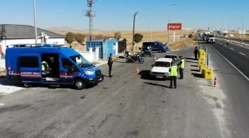 Trafik ihlalleri jandarmanın dronu ile tespit ediliyor
