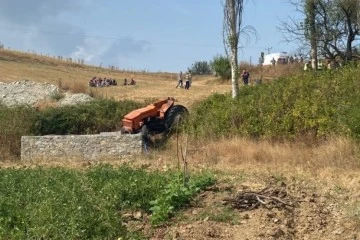 Bursa'da traktörün altında kalan sürücü öldü, eşi yaralandı