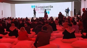 TRT’nin &quot;Ramazan’da Bir Filistin Gecesi&quot; etkinliğinin ilki düzenlendi
