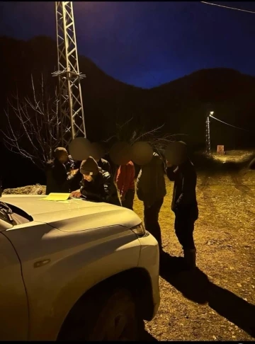 Tunceli’de kaçak avcılık yapan 12 kişiye ceza
