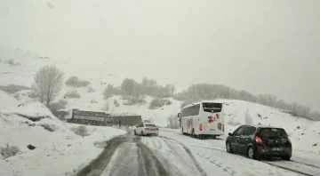 Tunceli’de kar yağışı etkili oluyor
