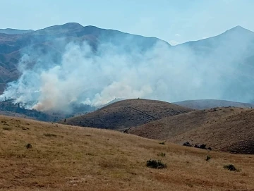 Tunceli’de yangın
