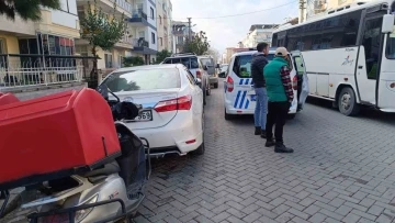 Turgutlu’da motokuryenin çarptığı 2 çocuk yaralandı
