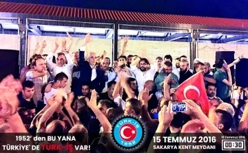 Türk-İş Genel Başkanı Atalay: &quot;15 Temmuz hain darbe girişiminin 7’nci yıl dönümünde yaşadığımız acıları unutmadık&quot;
