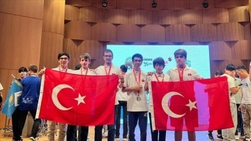 Türkiye "27. Genç Balkan Matematik Olimpiyatı"ndan 3 altın ve 3 gümüş madalyayla döndü