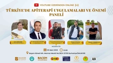 Türkiye’de Apiterapinin kalbi Balıkesir’de atacak
