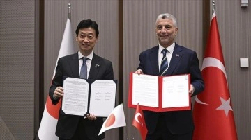 Türkiye ile Japonya arasında ticaret ve yatırımın geliştirilmesine ilişkin ortak bildiri imzalandı