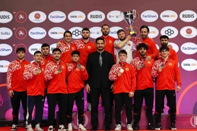 U23 Serbest Güreş Milli Takımı, Avrupa ikincisi oldu
