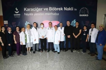 Üç damar bypass ve organ nakli ameliyatı eş zamanlı yapıldı
