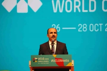 UCLG Başkanı Altay: &quot;Dünyada barışın, huzurun, kardeşliğin sağlanması için yoğun gayret göstereceğiz&quot;
