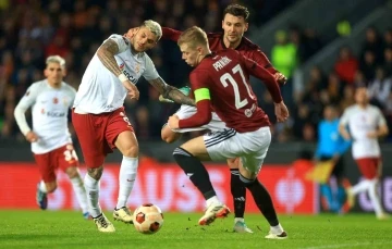 UEFA Avrupa Ligi: Sparta Prag: 4 - Galatasaray: 1 (Maç sonucu)