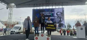 Uğur Mumcu Koşusunda başarı elde ettiler
