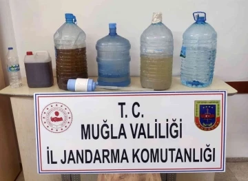 Muğla Ula'da sahte içki operasyonu