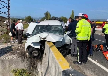 Ula’da yine kaza; 1 yaralı
