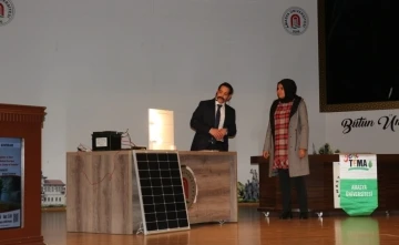 Üniversitede iklim değişiklikleri ve etkileri konulu konferans düzenlendi
