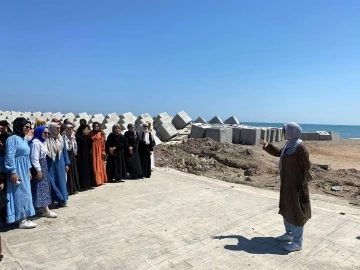 Üniversiteli gençler şehrin güzelliklerini keşfetti
