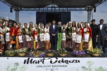 Urla’da baharın müjdecisi Mart Dokuzu Ot Bayramı coşkusu
